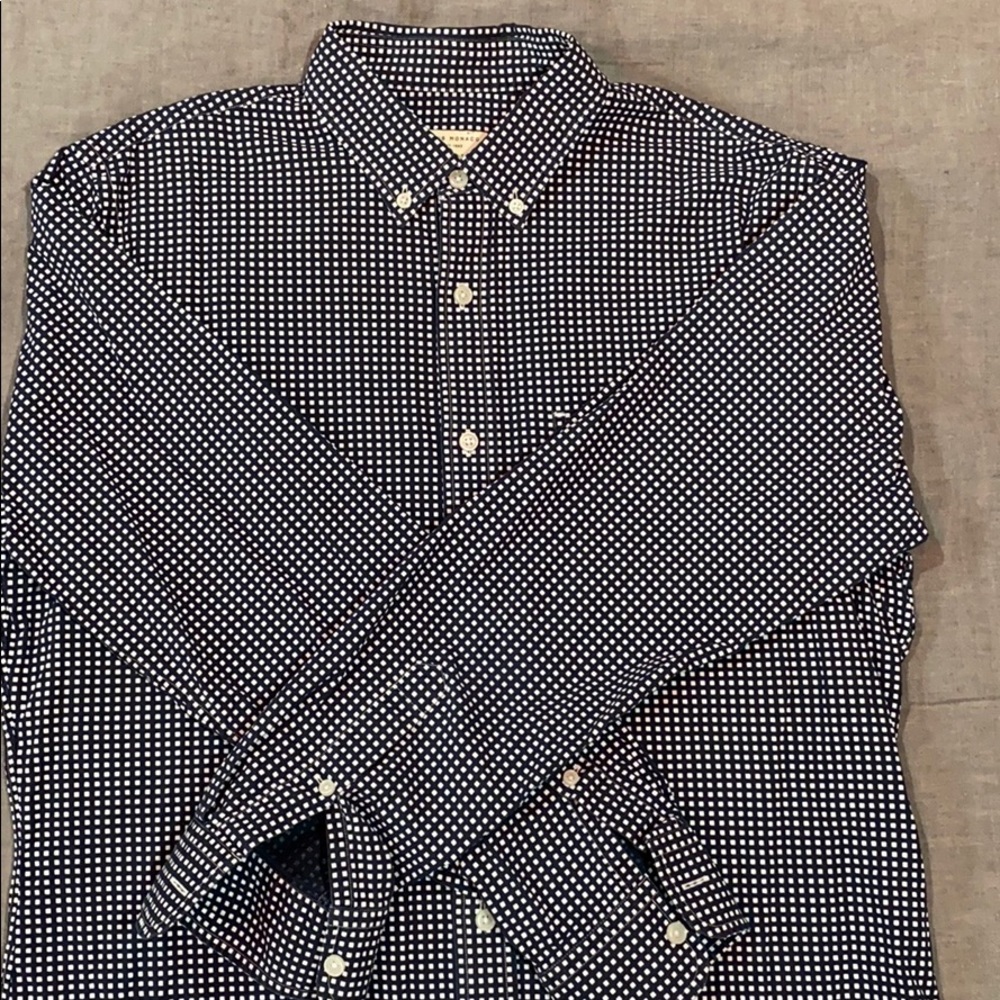 Club Monaco Men’s L - navy with white